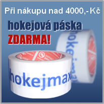 Ke každému nákupu nad 4000,- Kč hokejová páska zdarma! Ke každému nákupu nad 4000,- Kč hokejová páska zdarma!