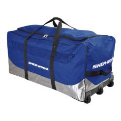Brankářská taška s kolečky Sherwood Goalie Wheel Bag GS650 SR modrá
