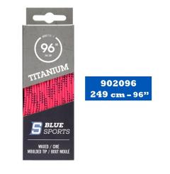 Tkaničky do bruslí Blue Sports Titanium Pink