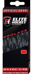 Tkaničky do bruslí Elite Hockey Pro Lace Waxed černá 130 palců = 330cm