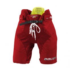 Hokejové kalhoty Bauer Supreme 2S JR (1054982) červená JR M = výška postavy 140 - 150cm