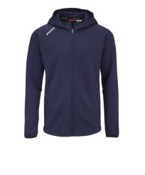 Hokejová mikina CCM Locker Room Full Zip Hoodie SR černá SR XS = výška postavy 155 - 165cm