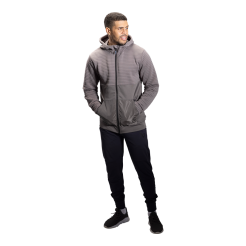 Hokejová mikina Bauer FLC 3D FULL ZIP HOODIE SR (1060271) 