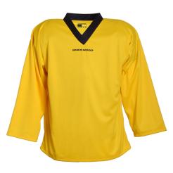 Hokejový dres Sherwood Player Practice Jersey žlutý XXL = výška postavy 195-200cm