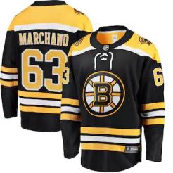 Hokejový dres Fanatics NHL Boston Bruins Brad Marchand L = výška postavy 175-180cm