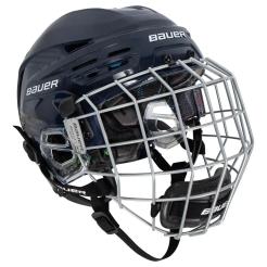 Hokejová helma s mřížkou Bauer Re-akt 85 Combo (1060010) bílá L = obvod hlavy 58.5 - 63.5cm