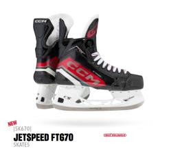 Hokejové brusle CCM JetSpeed FT670 INT 4.5 INT Regular - EU 38.0 - 23.9cm