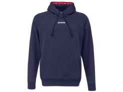 Mikina CCM Team Fleece Pullover Hoodie Navy SR SR XL = výška postavy 185 - 191cm