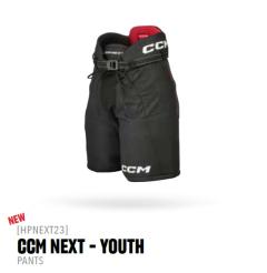 Hokejové kalhoty CCM Next 23 YTH YTH L - výška postavy 117-127cm, obvod pasu 56-60cm