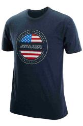 Hokejové tričko Bauer USA Flag Tee SR (1059426) SR L = výška postavy 180 - 185cm