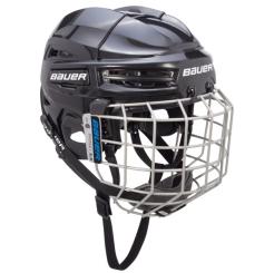 Hokejová helma Bauer IMS 5.0 Combo (1054919) modrá S = obvod hlavy 52 - 57cm