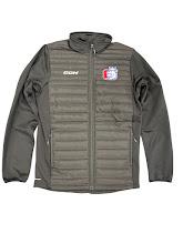 Hokejová bunda CCM Team Quilted Jacket SR  