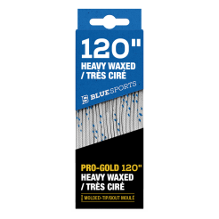 Tkaničky do bruslí Blue Sports PRO GOLD – HEAVY WAXED HOCKEY LACES 