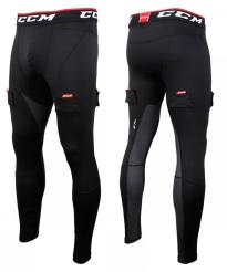 Hokejové kalhoty se suspenzorem CCM Compression Pant Jock YTH/JR 