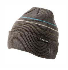 Hokejová čepice Bauer New Era Striped Toque SR GRY (1062316) 